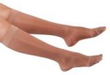Meia Venosan Confortline Cotton com Algodão (30-40 mmgg) AD - Panturrilha/Bege/Aberta