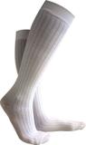 Meias Compressivas Panturrilha Branco Supportline Soft da Venosan
