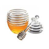 Meleira Porta Mel Acrilico Transparente 250 ml - Bono