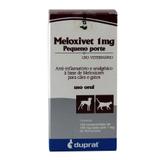 Meloxivet 1mg Anti-inflamatório c/ 120 comp - Duprat