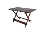 Mesa 120x70 Dobrável Imbuia - Reisol Móveis - Rei sol móveis