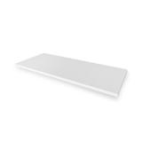 Mesa Branca Dobrável L 80 x P 42 x A 1,5 cm com Suporte Branco KroK 30 cm - Bramov