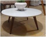 Mesa Centro Prato Decorativo Off White Vidro Pé Madeira 3095 - Armazém ubá