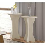 Mesa de Apoio Para Sala Luck Off White Artely