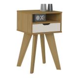 Mesa de Apoio Para Sala Vip Freijo Off White Artely