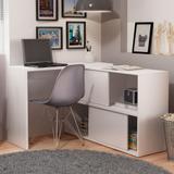 Mesa de Computador Bc 44-06 Branco - Brv móveis