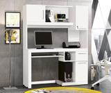 Mesa de Computador/Escrivaninha Everest Cor Branco - Edn moveis