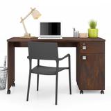 Mesa de Computador Malta Noce - Lukaliam Móveis