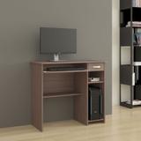 Mesa de Computador Viena Castanho - Ej Móveis - Ej moveis