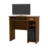 Mesa de Computador Viena Imbuia - Ej Móveis - Ej moveis