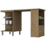 Mesa De Cozinha Ilha Gourmet 1 Porta Integra Rústico Henn