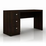Mesa de Escritório 3 Gv Reversível Tabaco - Tecno mobili