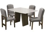 Mesa de Jantar 4 Cadeiras Retangular - Dobuê Movelaria Atenas