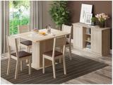 Mesa de Jantar 4 Lugares Retangular - Madesa Jade