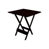 Mesa De Madeira Dobravel 70x70 Tabaco - Guaramesas
