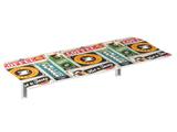 Mesa de Parede Dobrável 110x46cm - Cor Retro - Ides