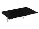 Mesa de Parede Dobrável 70x46cm - Cor Preto - Ides