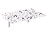 Mesa de Parede Dobrável 70x46cm - Cor Sing - Ides