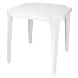 Mesa de Plástico Monobloco Branco Antares