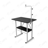 Mesa De Tosa Fixa Com Prateleira Para Pet Shop - Açomix