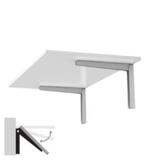 Mesa dobrável 60 x 35 branca Cód. 7571 - Ordenare industria e comercio de ferrage