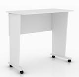 Mesa Dobrável Com Rodizio Branco ME4117 Tecno Mobili - Tecnomobili