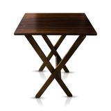 Mesa Dobrável Madeira 60x70 Padrão Imbuia - Tarimatã