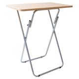 Mesa Dobrável Retangular CV151401 Cazza Madeira Clara