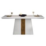 Mesa Itália 900 Branco Demolição DJ Móveis
