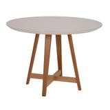 Mesa Magnólia Redonda 120 X 120 Cm - Tommy Design