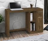 Mesa Office Para Computador Doris Cor Nogal Rustico - Edn moveis