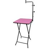 Mesa p/ Banho e Tosa / Pet Shop Dobrável c/ Girafa até 40kg - Açomix