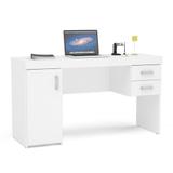 Mesa para Computador 1 Porta 2 Gavetas Miranda Politorno