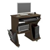 Mesa Para Computador 160 Amendoa Preto Artely