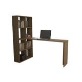 Mesa para Computador BE38 com Estante para Livros - BRV