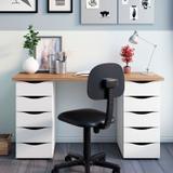 Mesa para Computador com 10 Gavetas Due Artany