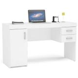 Mesa para Computador com 2 Gavetas e 1 Porta Miranda - Politorno