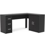 Mesa para Computador com 2 Portas e 3 Gavetas Espanha - Politorno