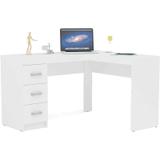 Mesa para Computador com 3 Gavetas Fênix - Politorno