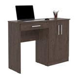 Mesa para Computador com Armário Space Imbuia - Patrimar