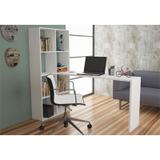 Mesa para Computador com Estante BE 38 Branco - BRV