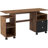Mesa para Computador e Estudo com 2 gavetas Dalla Costa - C215