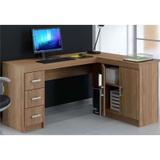 Mesa para Computador e Notebook de Canto Espanha Castanho - Politorno