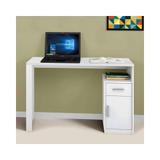 Mesa para Computador Luminos Branco - Mavaular Móveis - Mavaular moveis