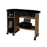Mesa para Computador Maresias Nobre e Preto - Dalla costa
