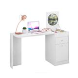 Mesa para Computador Multifuncional com 2 Portas e 1 Gaveta Desejo Móveis Albatroz