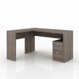 Mesa para Escritório de Canto 1,36x1,13m 2 Gavetas Várias Cores ME4129 Tecno Móbili
