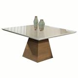Mesa Para Sala De Jantar Monza 150x150cm Greice Móveis