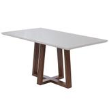 Mesa Para Sala De Jantar Sintra 160x90cm Greice Móveis