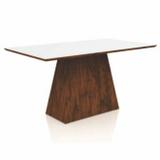 Mesa Pirâmide 6 Lugares TM61 Dalla Costa Nobre com Off White